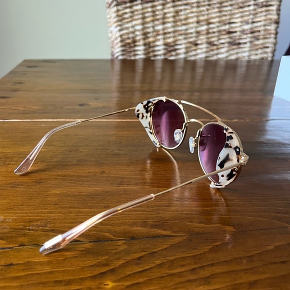 KREWE TCHOUP BLINKER 24K + Matte Oyster - Double Metal Bridge - Sold Out - Picture 6 of 10